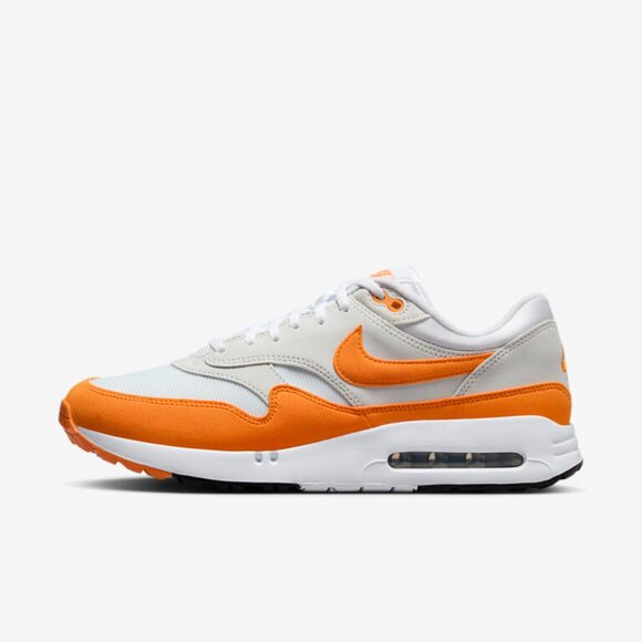 Nike Air Max 1 86 OG Golf Shoes Spikeless Bright Ceramic Orange White DV1403-118 - Picture 15 of 16